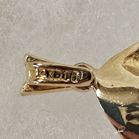 Amethyst and Gold Pendant, Unique and rare - Picture 4 of 7